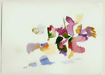 'Wir hab'n Polizei!' - Chancen & Herausforderungen beim Einsatz sozialer Medien in der Polizeiarbeit, re:publica 17, 09.05.2017, painting 17 x 24 cm: Kirsten Kötter